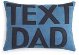 Thumbnail for your product : Alexandra Ferguson Text Dad Decorative Pillow, 10 x 14
