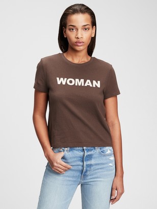 Gap International Women's Day Cropped Graphic T-Shirt