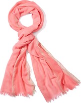Thumbnail for your product : New York and Company Two-Tone Sparkle-Stripe Scarf