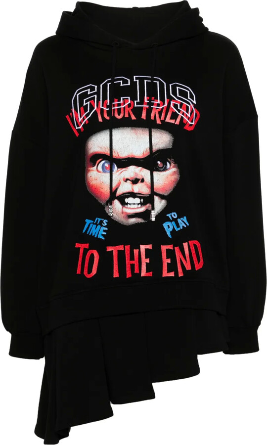 GCDS x Universal Chucky hooded mini dress