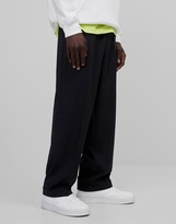 wide leg jogging pants mens