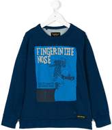 Thumbnail for your product : Finger In The Nose The Modern Youth print sweatshirt