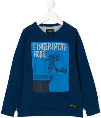 Finger In The Nose The Modern Youth print sweatshirt