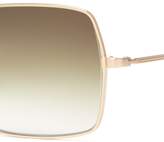 Thumbnail for your product : Garrett Leight Crescent Square Frame Sunglasses - Womens - Dark Green