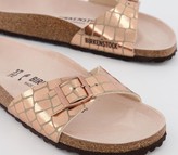 Thumbnail for your product : Birkenstock Madrid 1 Bar Mule Sandals Gator Gleam Copper