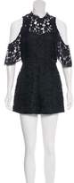 Thumbnail for your product : Alice + Olivia Junie Lace Romper w/ Tags