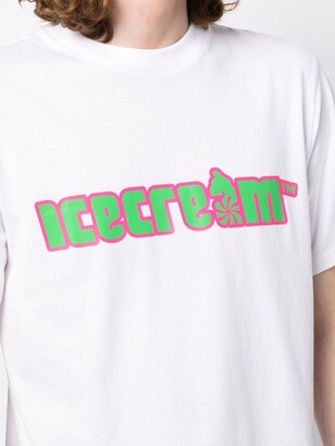 ICECREAM logo print cotton T-shirt
