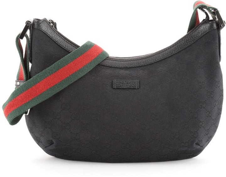 Gucci Saddle Zip Messenger Bag GG Canvas Medium ShopStyle