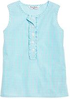 Thumbnail for your product : Brooks Brothers Sleeveless Gingham Blouse