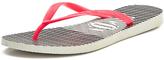 Thumbnail for your product : Havaianas Slim Graphic Stripe Logo Flip Flops