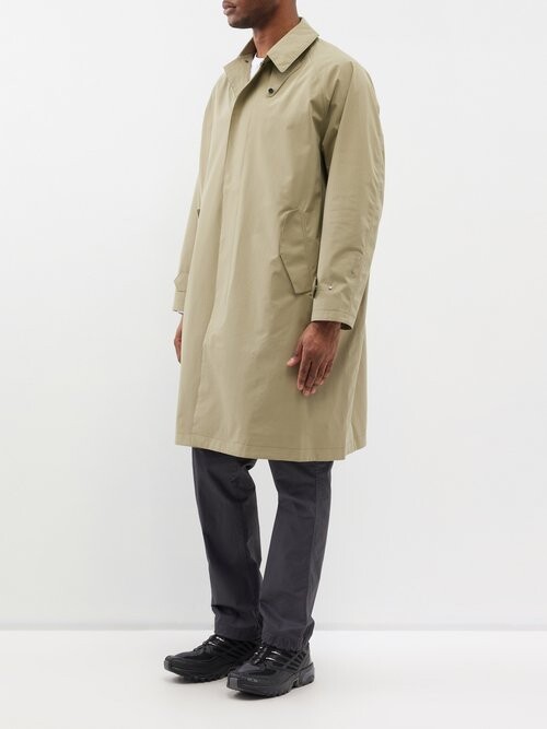 Goldwin X Baracuta G12 Gore-tex Coat - ShopStyle