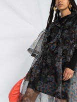 Thumbnail for your product : Henrik Vibskov Ruffle-Sleeve Smock Dress