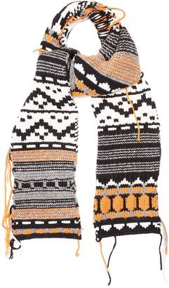 Sonia Rykiel Geometric-jacquard scarf