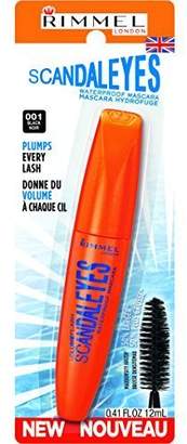 Rimmel Fenny World Store Scandaleyes Waterproof Mascara, Black, 0.41 Fluid Ounce by