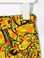 Thumbnail for your product : MOSCHINO BAMBINO Collage Print Swim Shorts