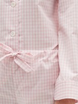 Thumbnail for your product : Emma Willis Zephirlino Gingham Cotton-blend Pyjamas - Pink Multi