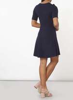 Thumbnail for your product : Navy Chiffon Ruffle Dress