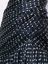 Thumbnail for your product : Tory Burch Pleated Polka Dot Dress