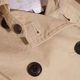 Thumbnail for your product : Burberry Hooded Cotton Trench Coat