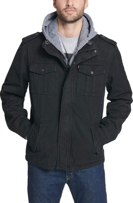 levi's hooded jacket