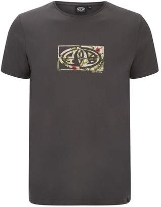 Animal Men's Claw Back Print T-Shirt - Ashpalt Grey