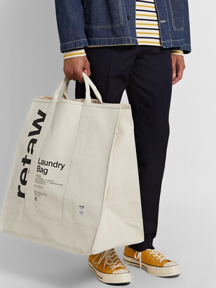 retaW Printed Cotton-Canvas Laundry Bag - ShopStyle