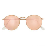 Thumbnail for your product : J.Crew Ray-Ban® retro round sunglasses with flash lenses