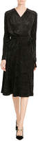 Thumbnail for your product : Etro Flocked Dress with Wool