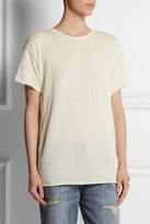 Thumbnail for your product : The Elder Statesman Favorite cashmere and silk-blend T-shirt