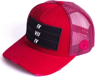 Top Of The World Red, White Louisville Cardinals Breakout Trucker
