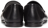 Thumbnail for your product : Gucci Black Horsebit Brixton Loafers