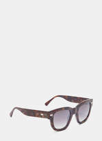 Thumbnail for your product : Acne Studios Square Frame Metal Sunglasses in Brown
