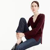 Thumbnail for your product : J.Crew Peplum-sleeve V-neck sweater