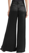 Thumbnail for your product : Valentino Hammered-satin Wide-leg Pants