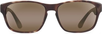 Maui Jim Mixed Plate 58mm Polarized Rectangular Sunglasses