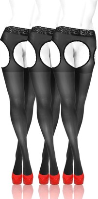 HeatGuard Ladies Black Thermal Leggings 0.5 Tog 140 Denier Black Large :  : Fashion