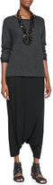 Thumbnail for your product : Eileen Fisher Lightweight Harem Pants, Black