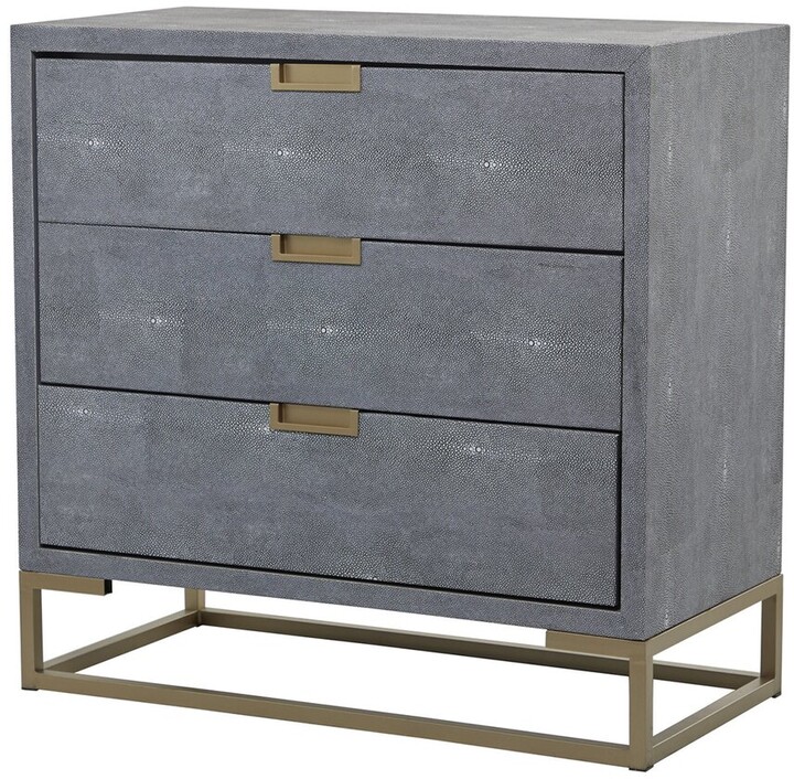 Peyton Lane Contemporary Grey Wood ShopStyle Chests