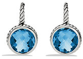 Thumbnail for your product : David Yurman Color Classics Drop Earrings with Blue Topaz