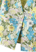 Thumbnail for your product : Romwe Floral Print V-neck Casual Blazer