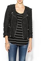 Thumbnail for your product : Juicy Couture Ark & Co. Textured Moto Jacket