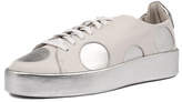 Thumbnail for your product : Django & Juliette New Libbys White Slvr Leather Womens Shoes Casual