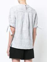 Thumbnail for your product : Derek Lam 10 Crosby Short Sleeve Crewneck Top With Tie Detail