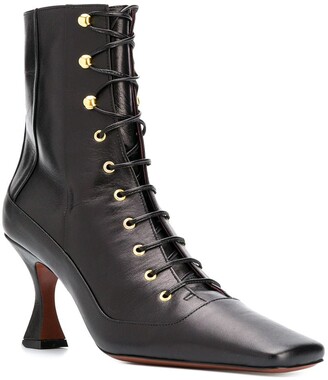 MANU Atelier Lace-Up Ankle Boots