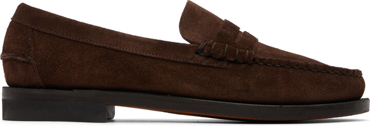 Sebago Brown Classic Dan Rough Out Loafers ShopStyle