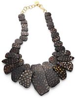 Thumbnail for your product : Nest Spotted Horn Cluster Statement Collar Necklace