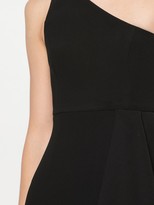 Thumbnail for your product : Shona Joy One-Shoulder Ruffle-Panel Mini Dress