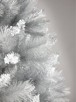 Thumbnail for your product : 8ft Silver Grey Sparkle Christmas Tree with Frosted Tips