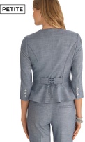 Thumbnail for your product : White House Black Market Petite Drape Suit Jacket