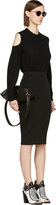 Thumbnail for your product : Givenchy Black Cashmere Open Shoulder Sweater